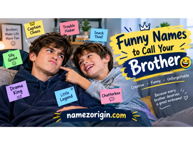 funny names to call your brother